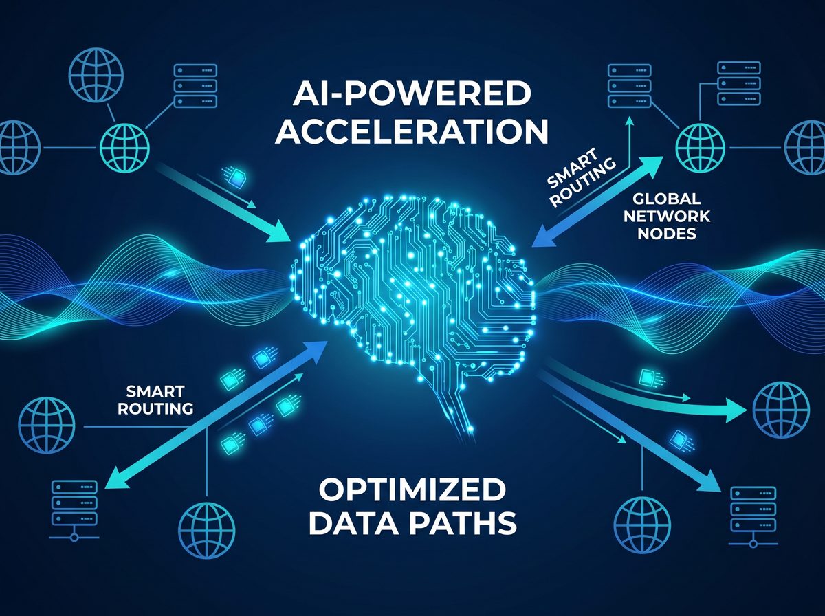 俄服加速器AI智能路由技术